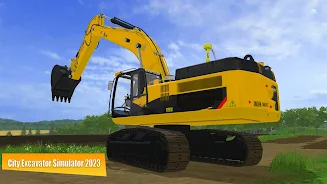 City Excavator Simulator 2023 Captura de tela 0