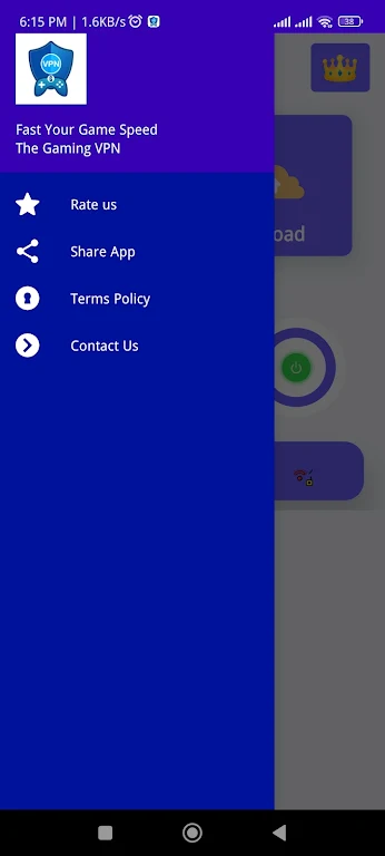Pro Gamer Vpn Captura de pantalla 3
