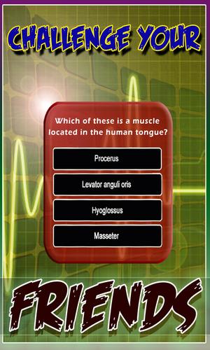 Human Anatomy Pro Trivia Screenshot 1