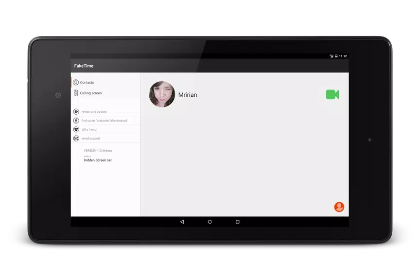 Schermata Fake video call - Prank call 3