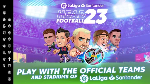 LALIGA Head Football 23 SOCCER ဖန်သားပြင်ဓာတ်ပုံ 0