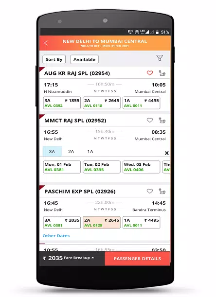 IRCTC Rail Connect應用截圖第3張
