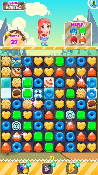 Candy Sweet Pop  : Cake Swap Screenshot 2