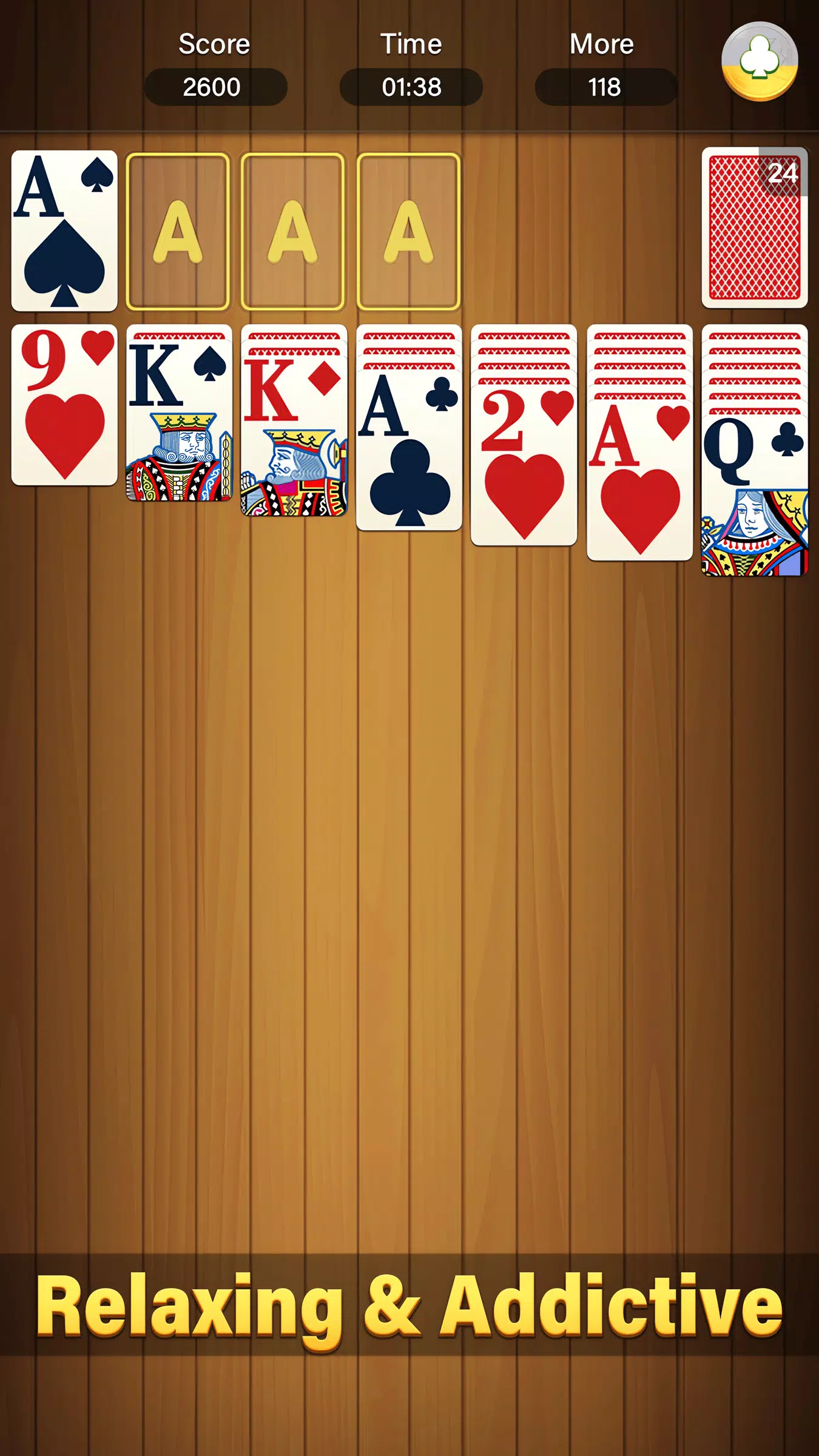 Witt Solitaire ဖန်သားပြင်ဓာတ်ပုံ 2