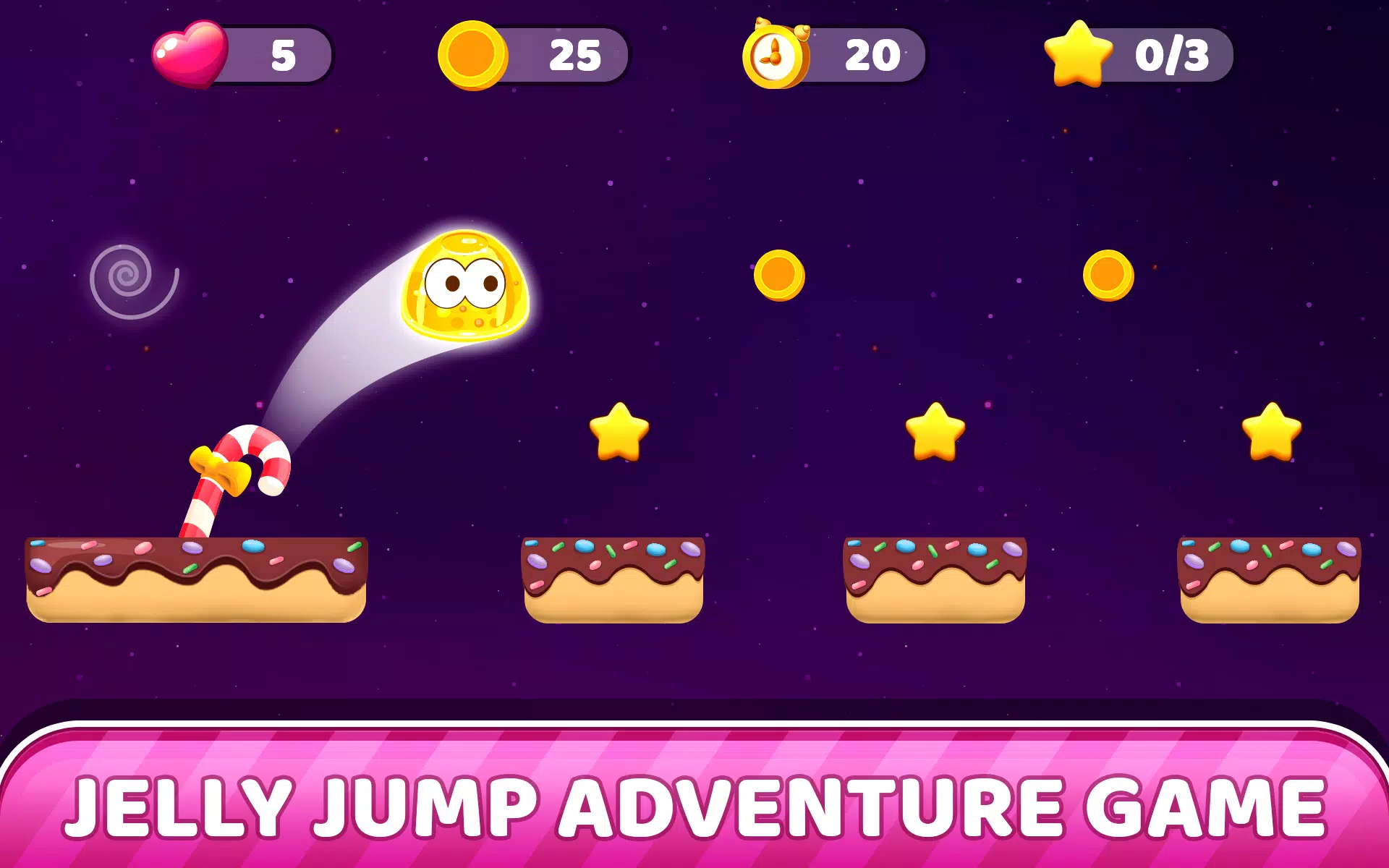 Jelly World Adventures Captura de tela 0