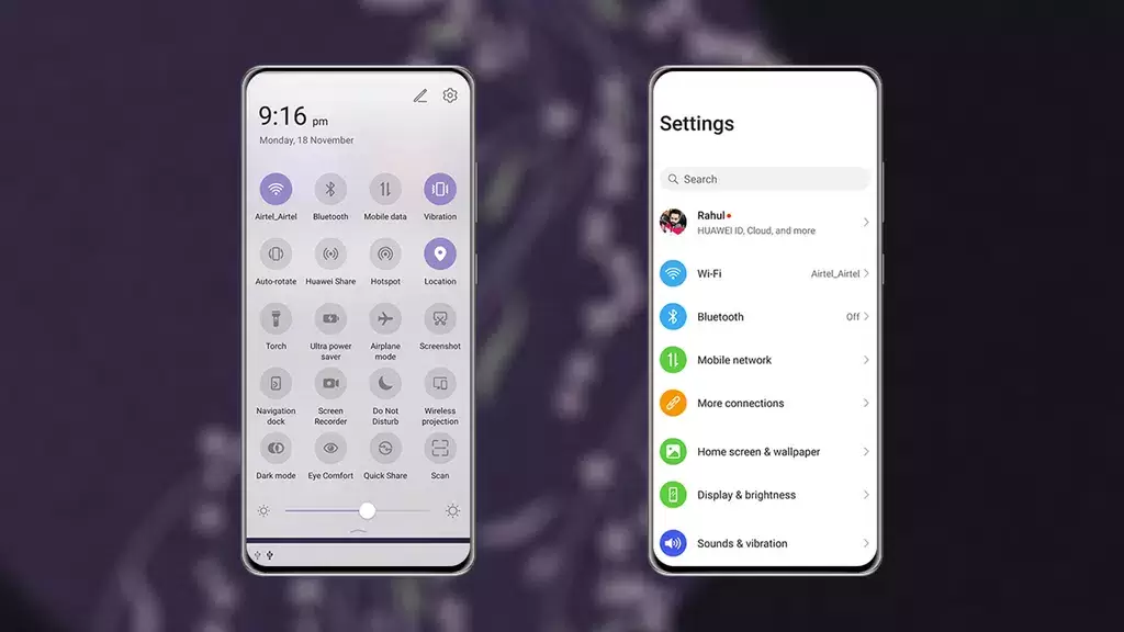 PixPurple EMUI MagicOS Theme Captura de tela 3