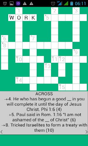 Bible Crossword Ekran Görüntüsü 2