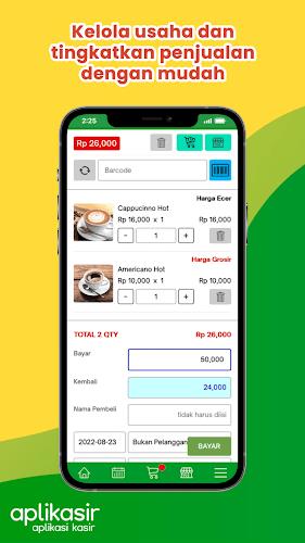 Kasir POS Aplikasir Ekran Görüntüsü 1
