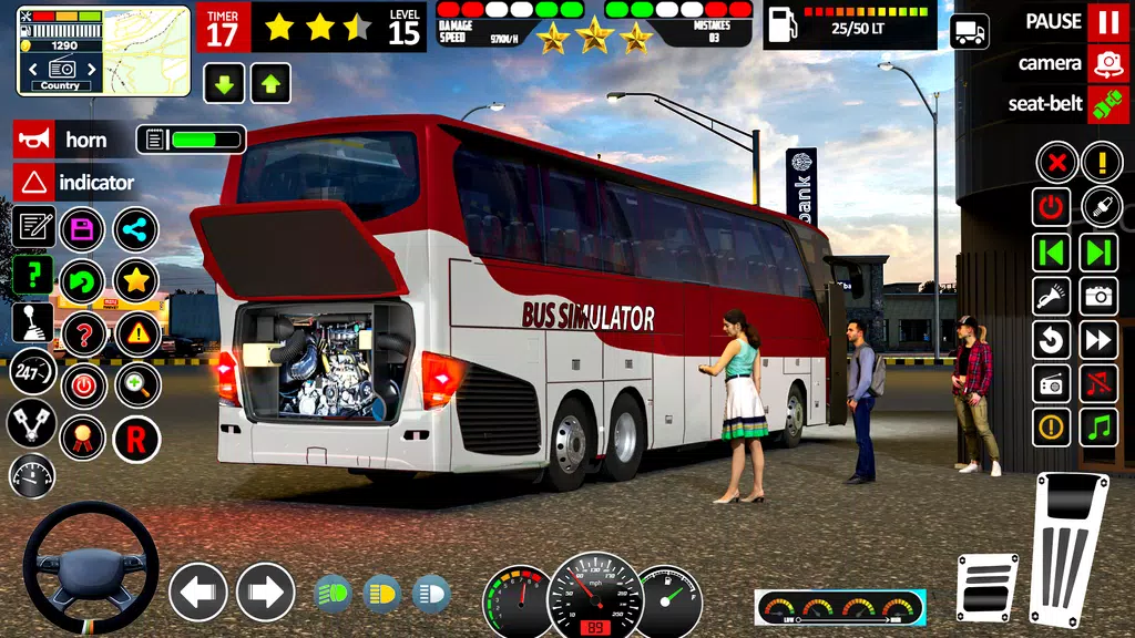 Bus Simulator Travel Bus Games スクリーンショット 0