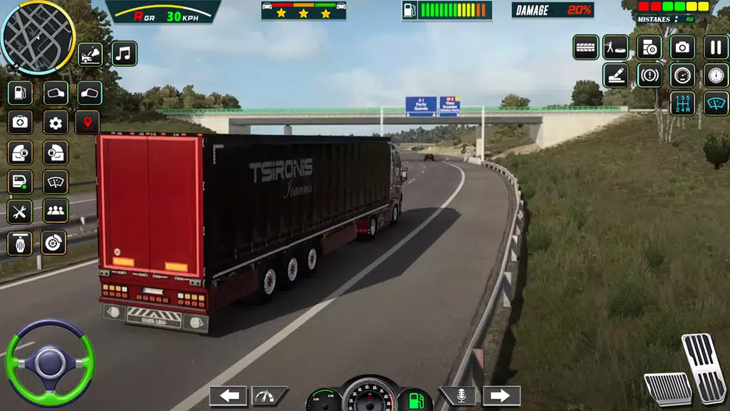 Real City Cargo Truck Driving Screenshot 3