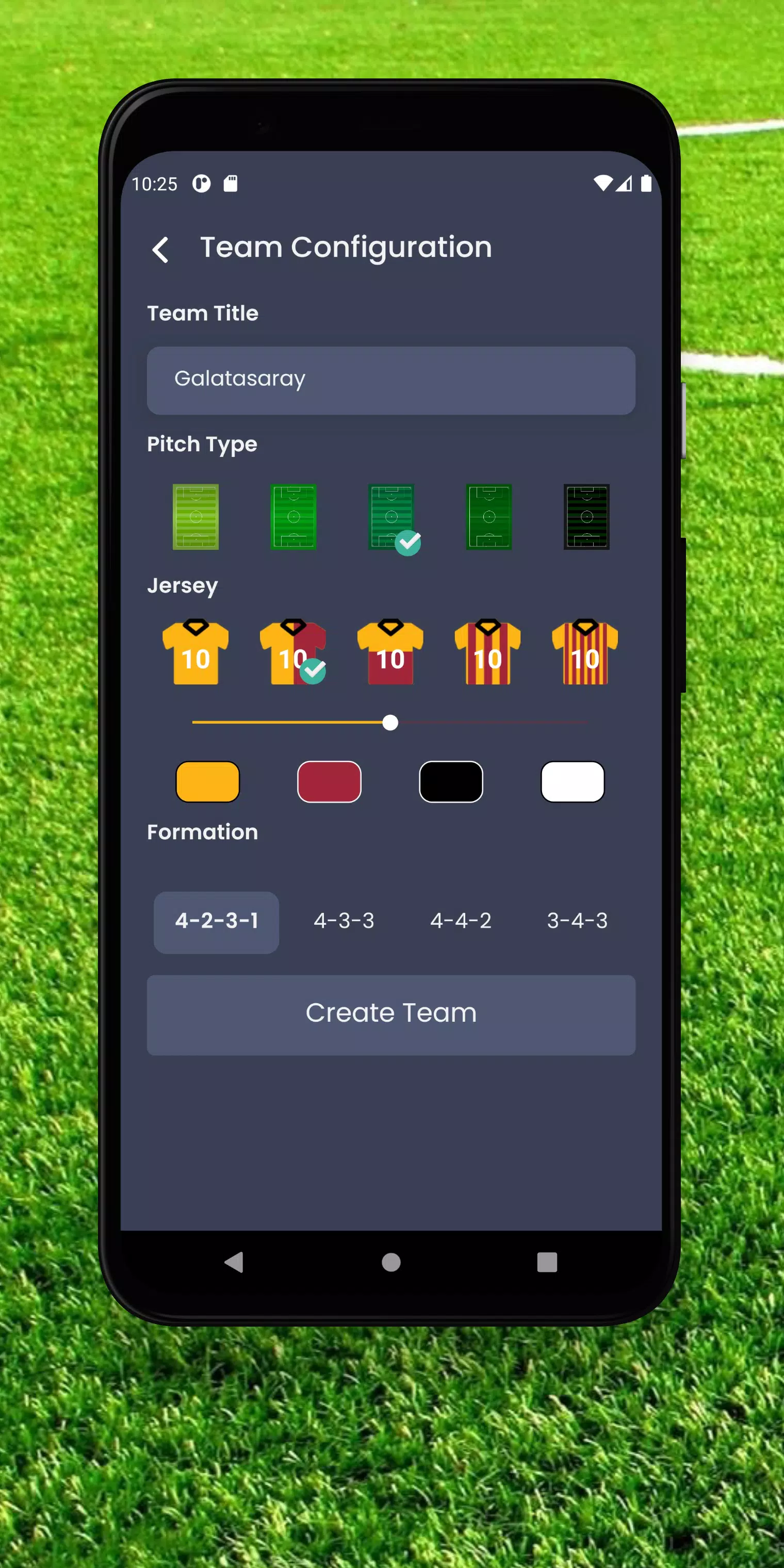 Lineupper - Lineup Builder Schermafbeelding 1