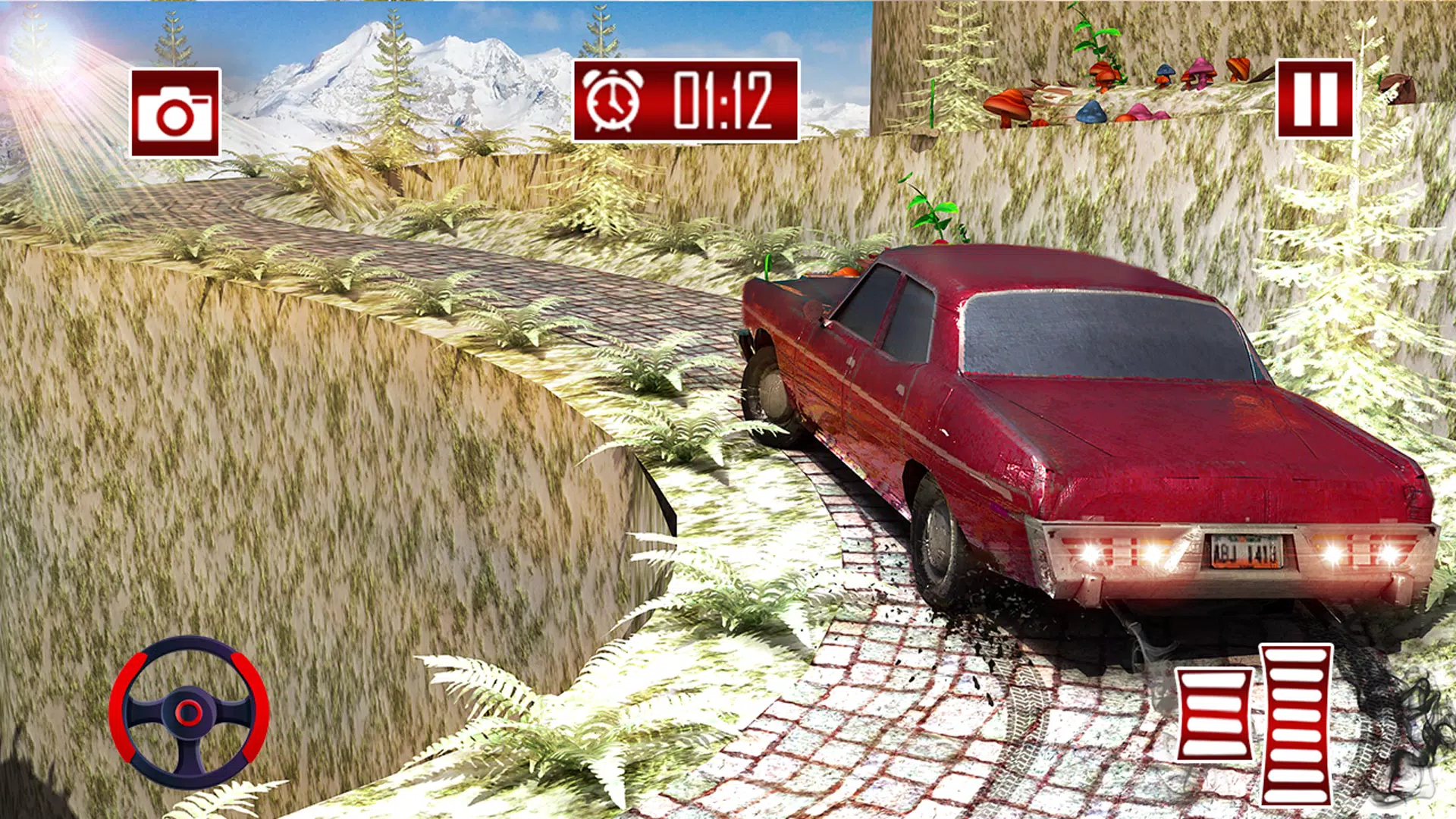 Classic Car Real Driving Games Скриншот 1