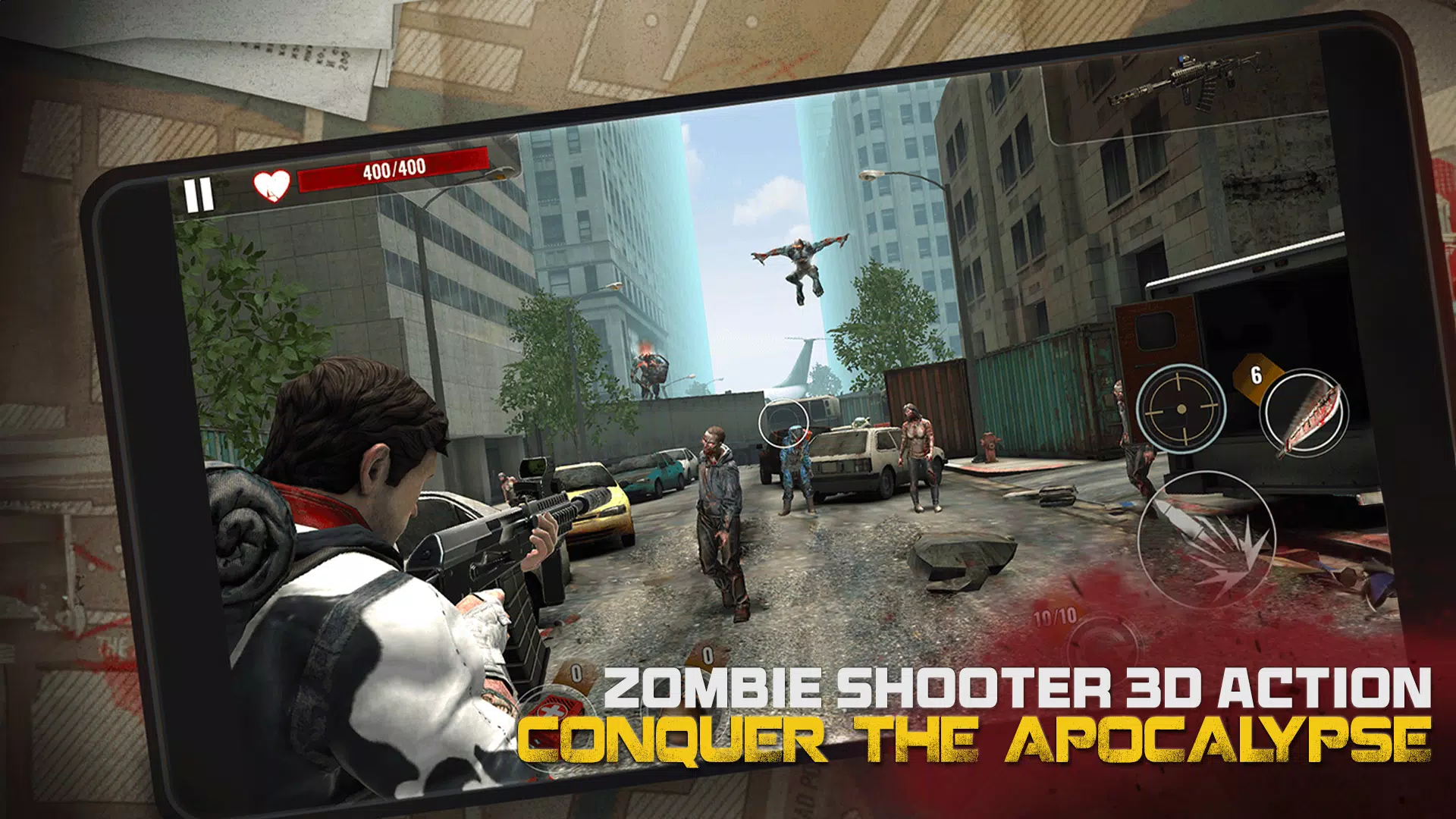 Zombie Shooter 3D Captura de pantalla 1