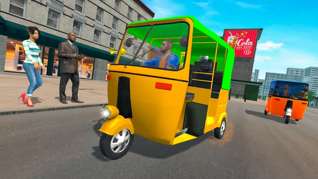 Grand Tuk Tuk Rickshaw Game スクリーンショット 3