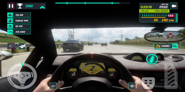 Highway Traffic Car Simulator 스크린샷 1