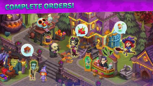 Monster Farm. Family Halloween Ảnh chụp màn hình 0