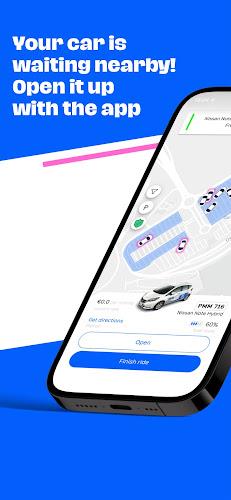 RideNow - carsharing ภาพหน้าจอ 1