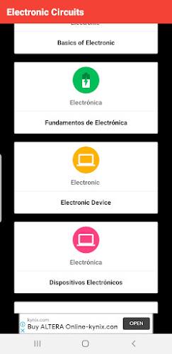 Electronics Circuits Captura de tela 2