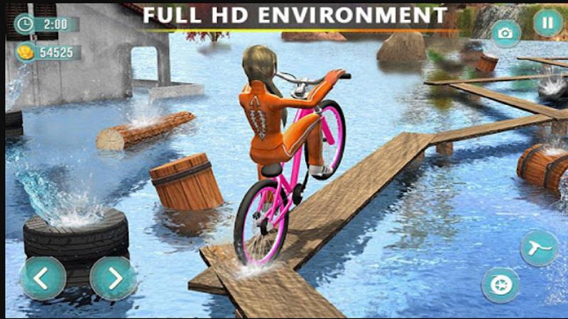 Offroad Bicycle Bmx Stunt Game Ekran Görüntüsü 3