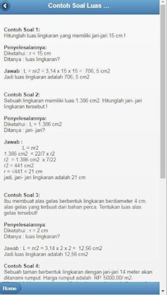 Rumus Matematika ภาพหน้าจอ 1