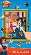 Solitaire Jigsaw Puzzle應用截圖第0張