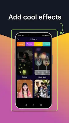 Vidify: Status Video Maker Tangkapan skrin 1