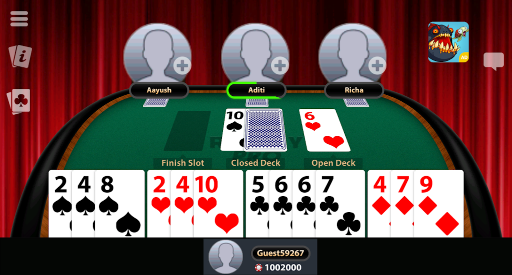 Play Indian Rummy: 13 Cards & Pool Rummy Online Screenshot 2