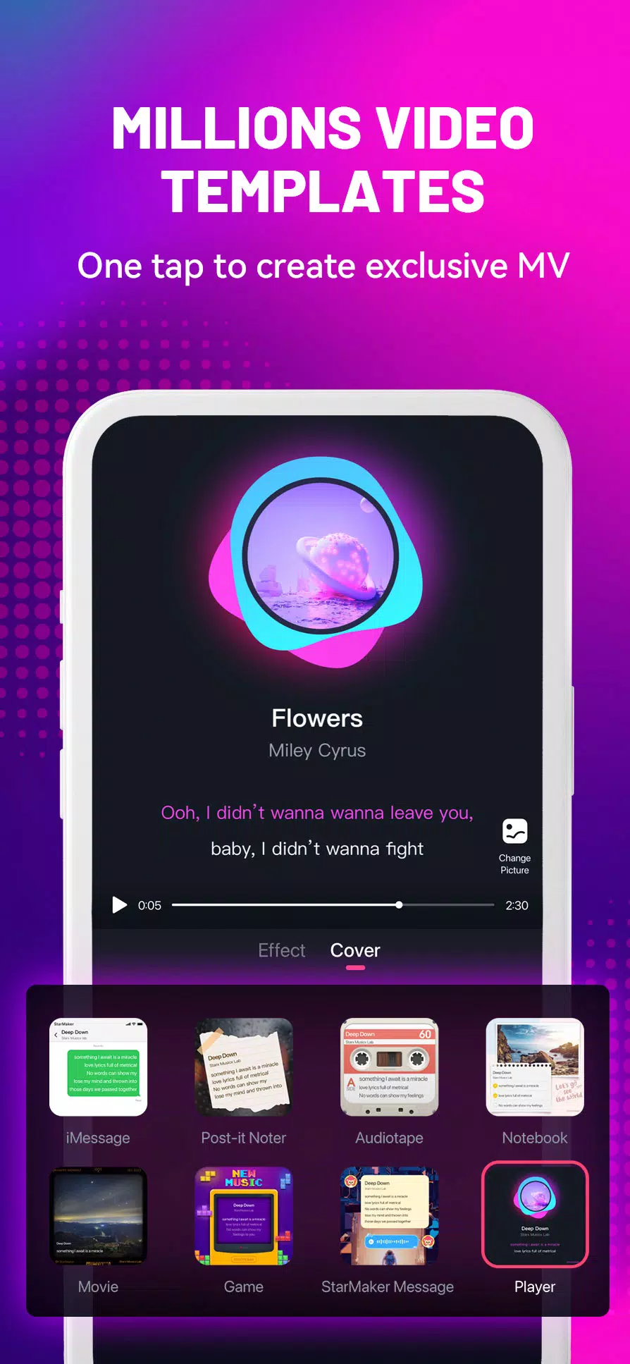 StarMaker: Sing free Karaoke, Record music videos Screenshot 1