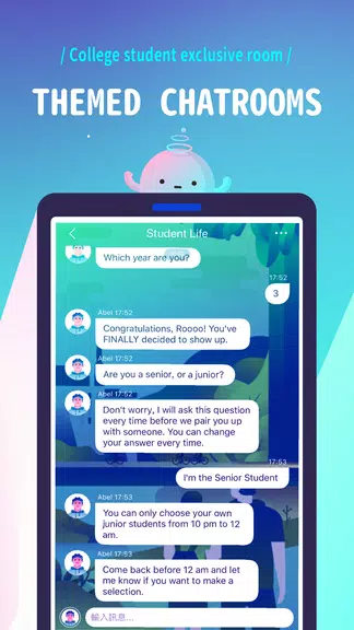 Rooit - Anonymous Chat Rooms Ảnh chụp màn hình 3