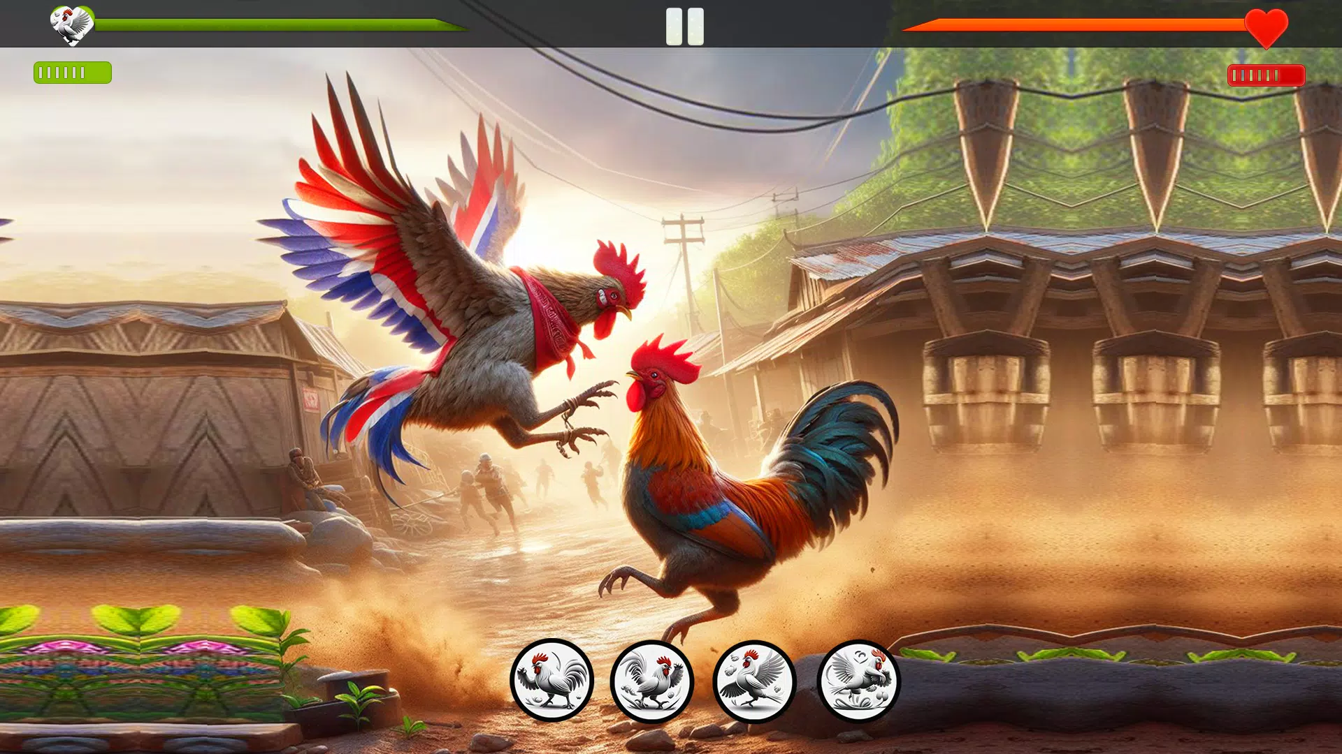 Farm Rooster Fighting Chicks 1應用截圖第3張