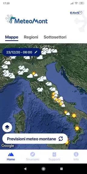 Meteomont Capture d'écran 0