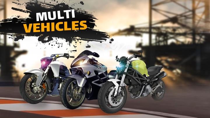 Bike Racing Games 3D Captura de tela 3