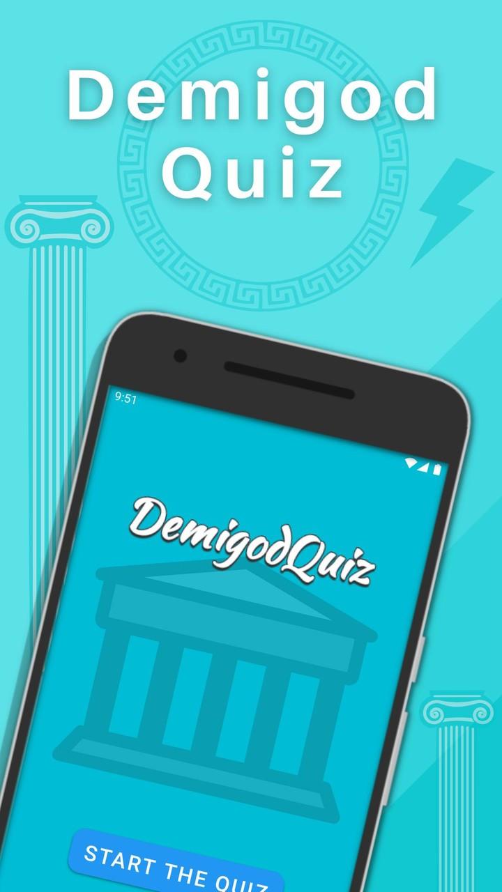 Demigod Quiz - Camp Half Blood Schermafbeelding 0