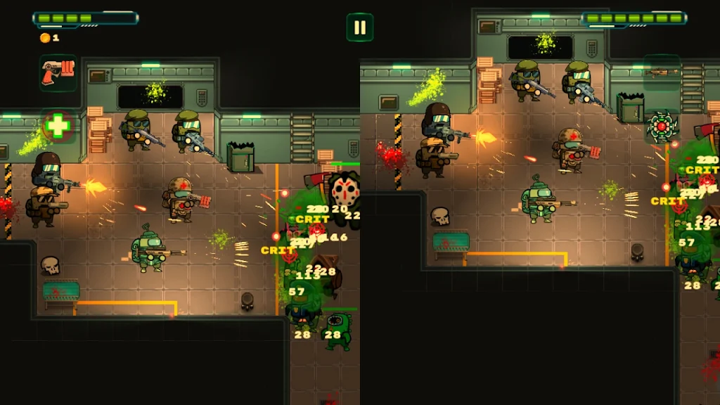 Zombie Space Shooter II Tangkapan skrin 1