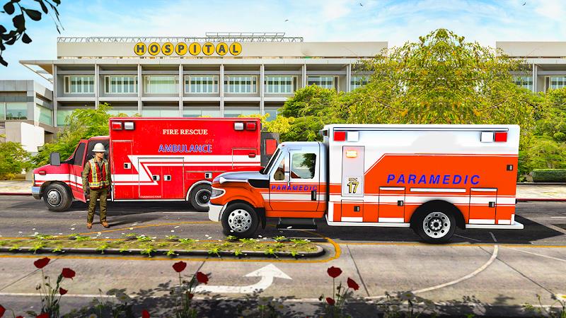 Hospital Driver Ambulance Game スクリーンショット 2