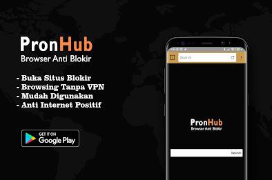 PronHub Browser Anti Blokir Tanpa VPN Tangkapan skrin 0