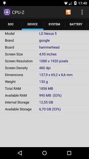 CPU-Z应用截图第1张