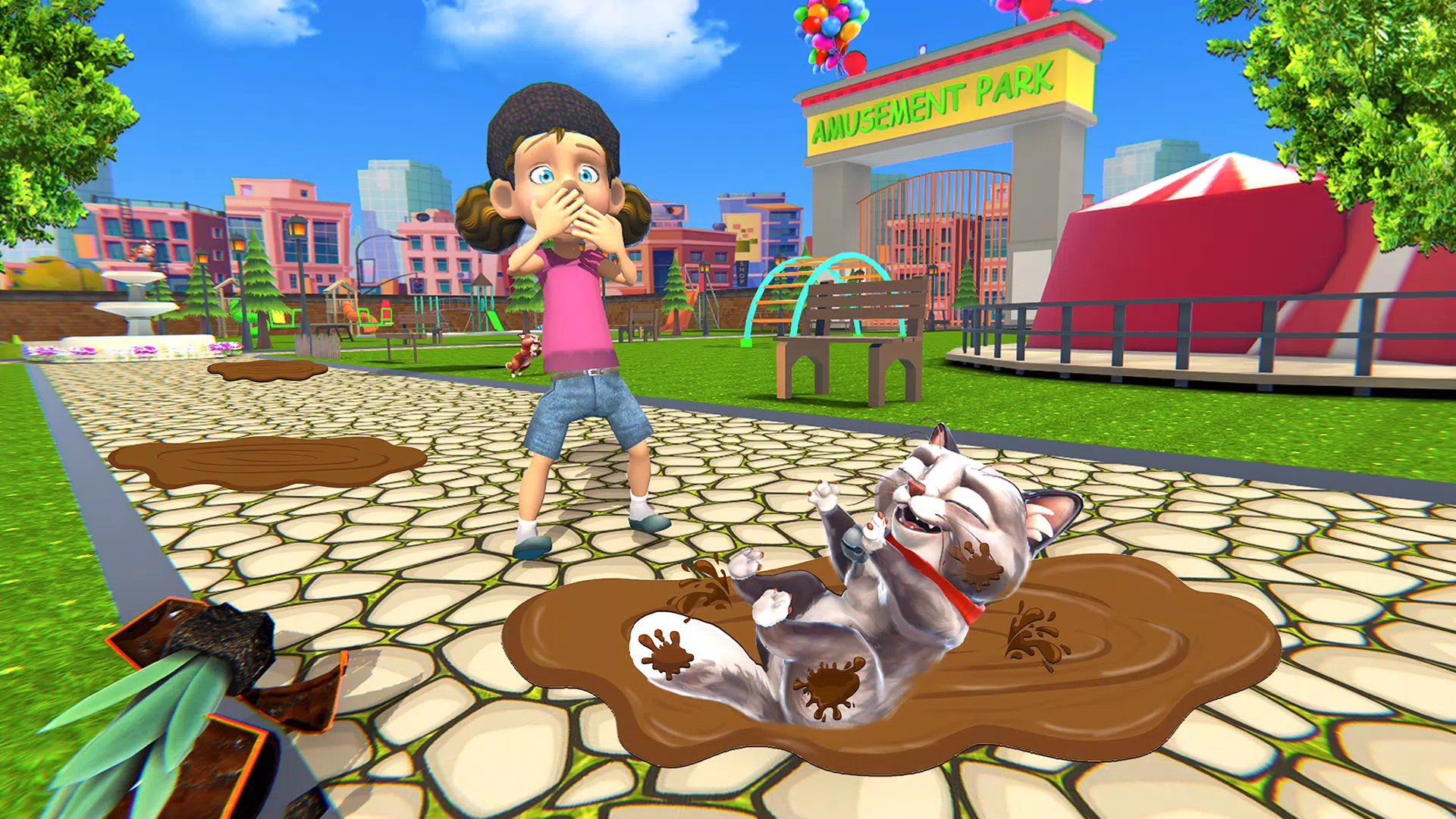 Virtual Pet Cat Animal Games Captura de tela 3