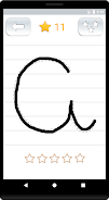 Cursive handwriting Portuguese ภาพหน้าจอ 1