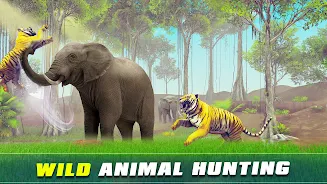 Safari Animal Hunter Simulator Captura de tela 1