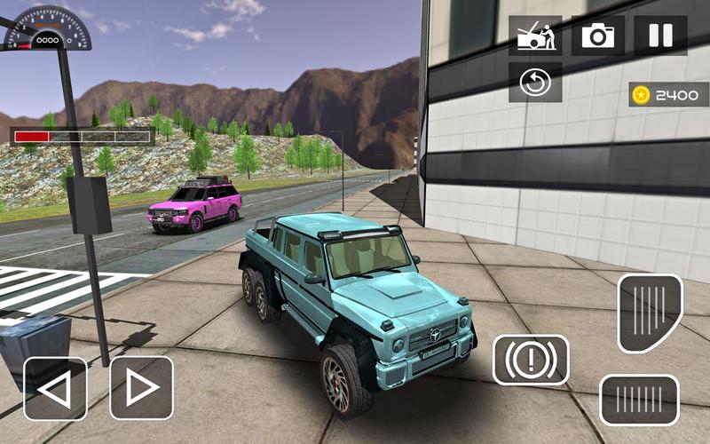 6x6 Truck Offroad Driving Sim Скриншот 2
