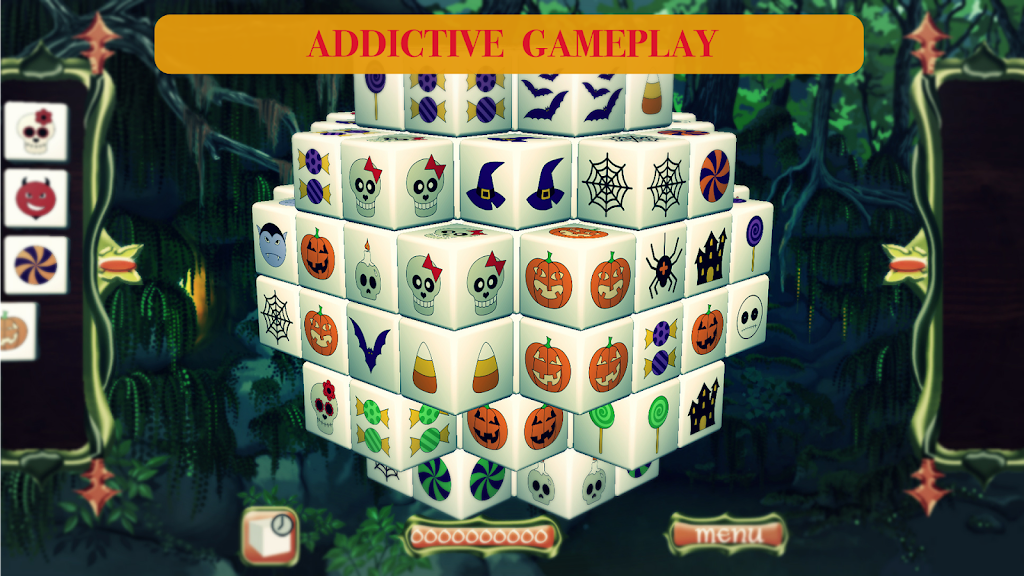 Fairy Mahjong Halloween Captura de pantalla 0