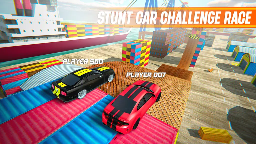 Extreme Car - stunt car games Schermafbeelding 2