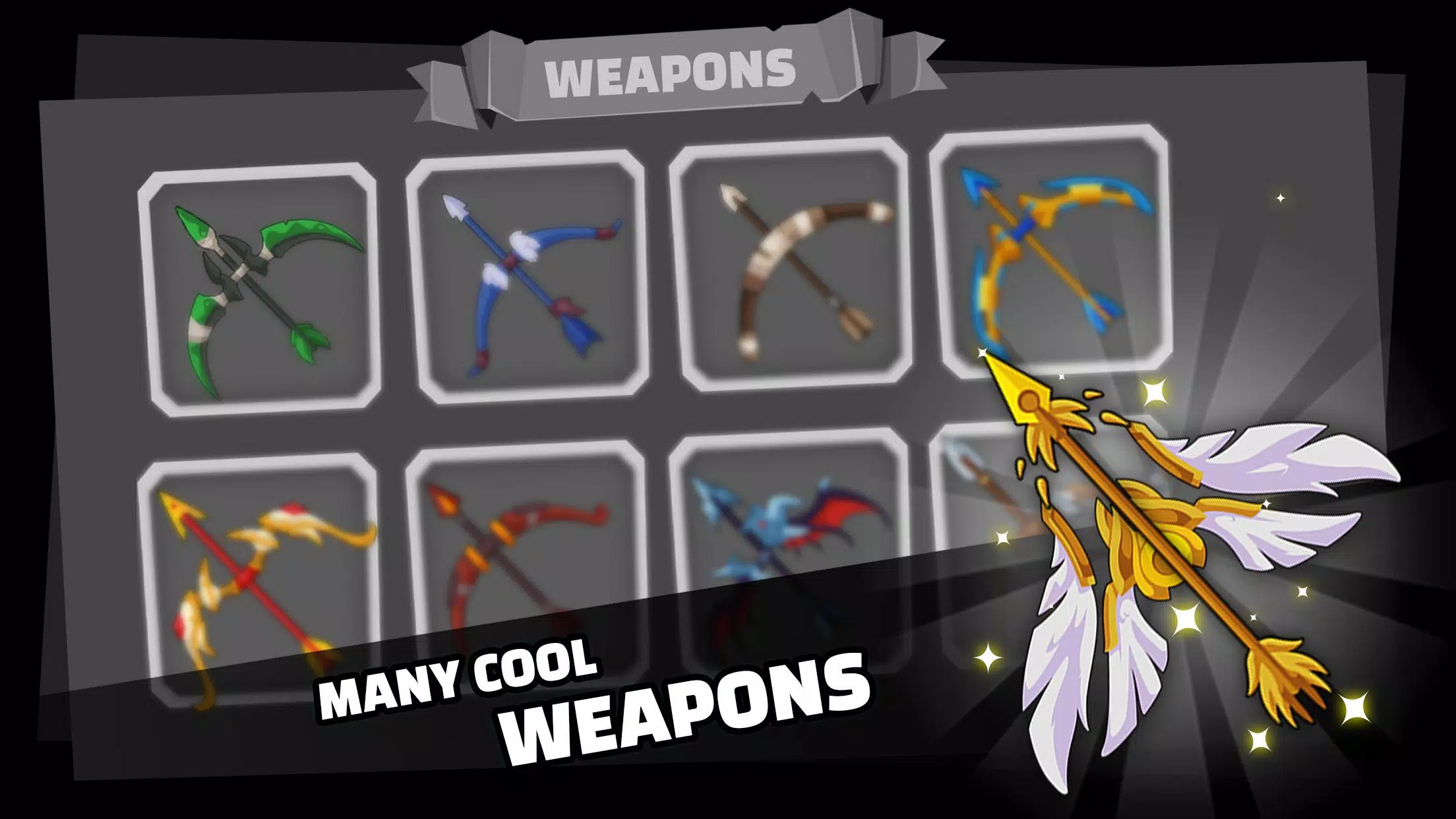 Stickfight Archer Скриншот 2
