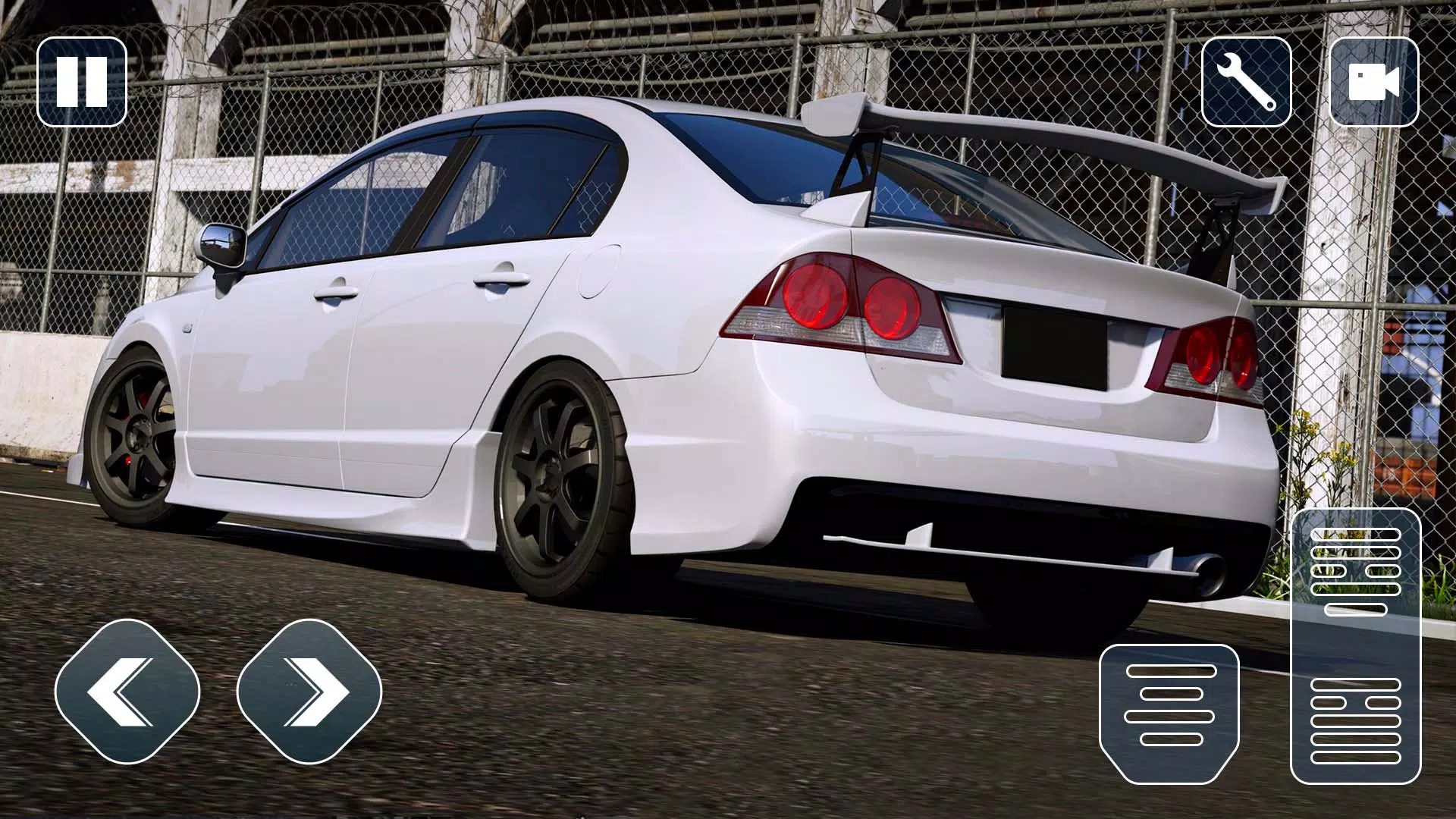 Furious Civic Car City Race應用截圖第0張