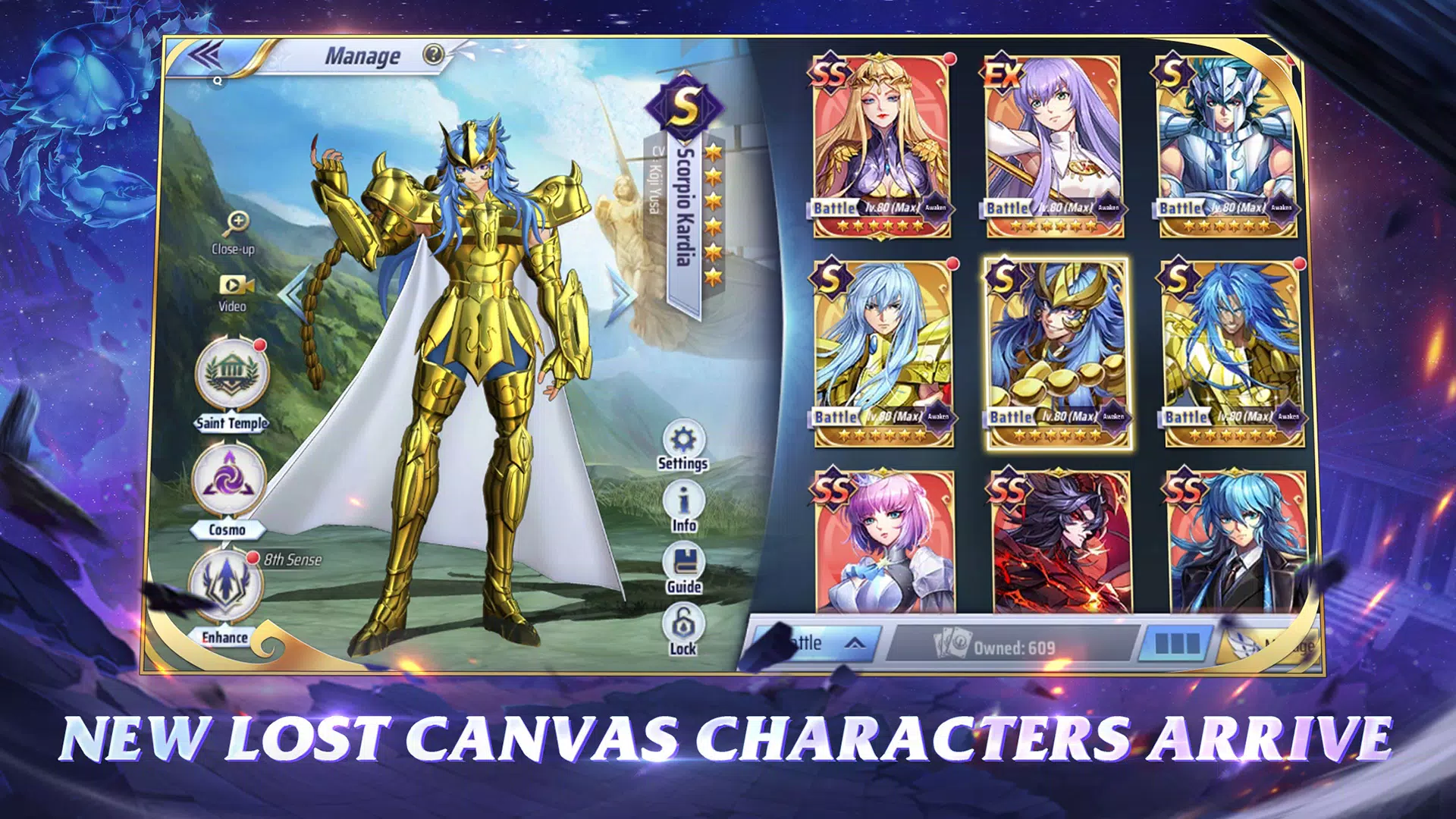 Saint Seiya Awakening: KOTZ Screenshot 2