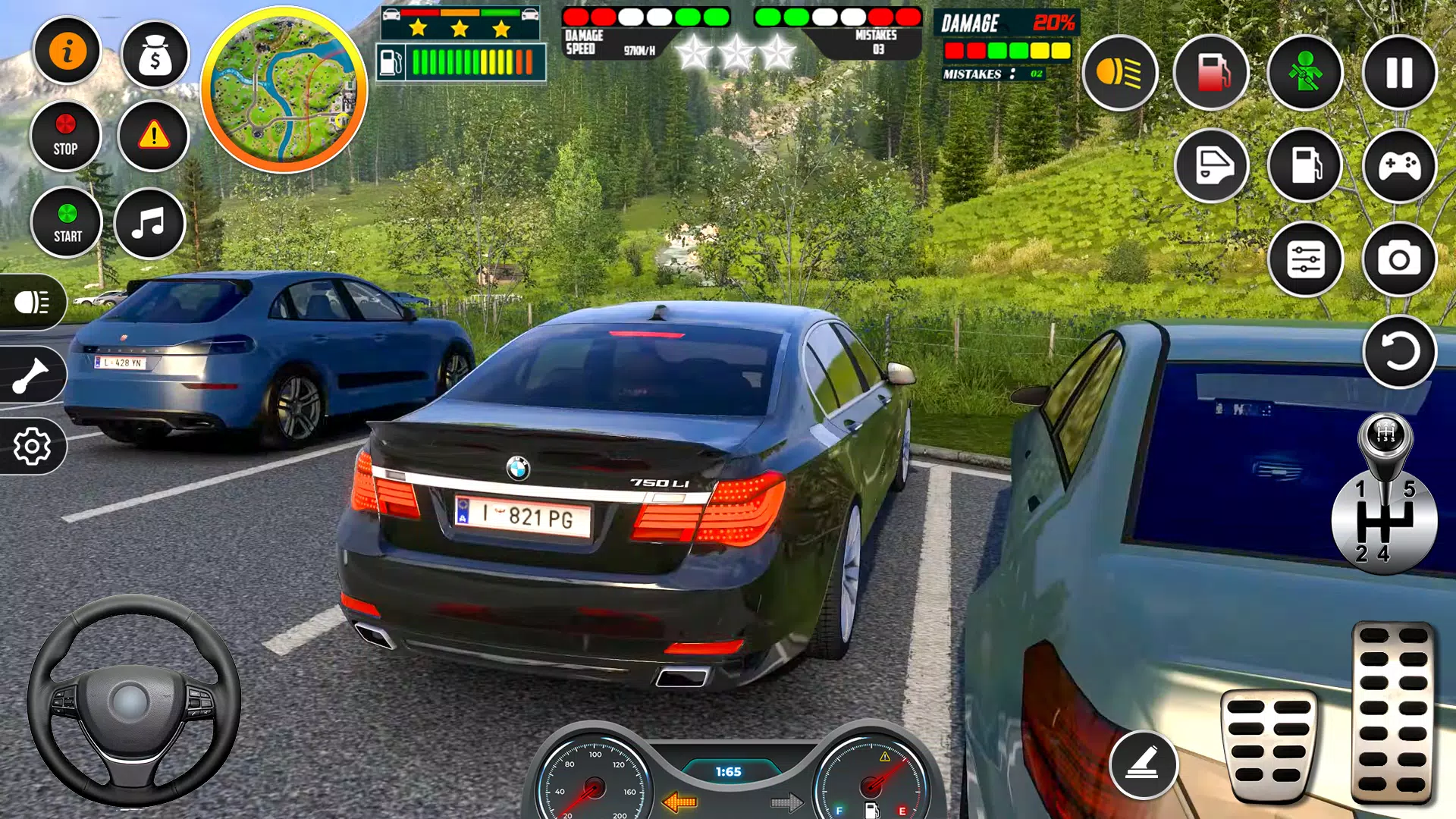 Classic Car Drive Parking Game應用截圖第0張