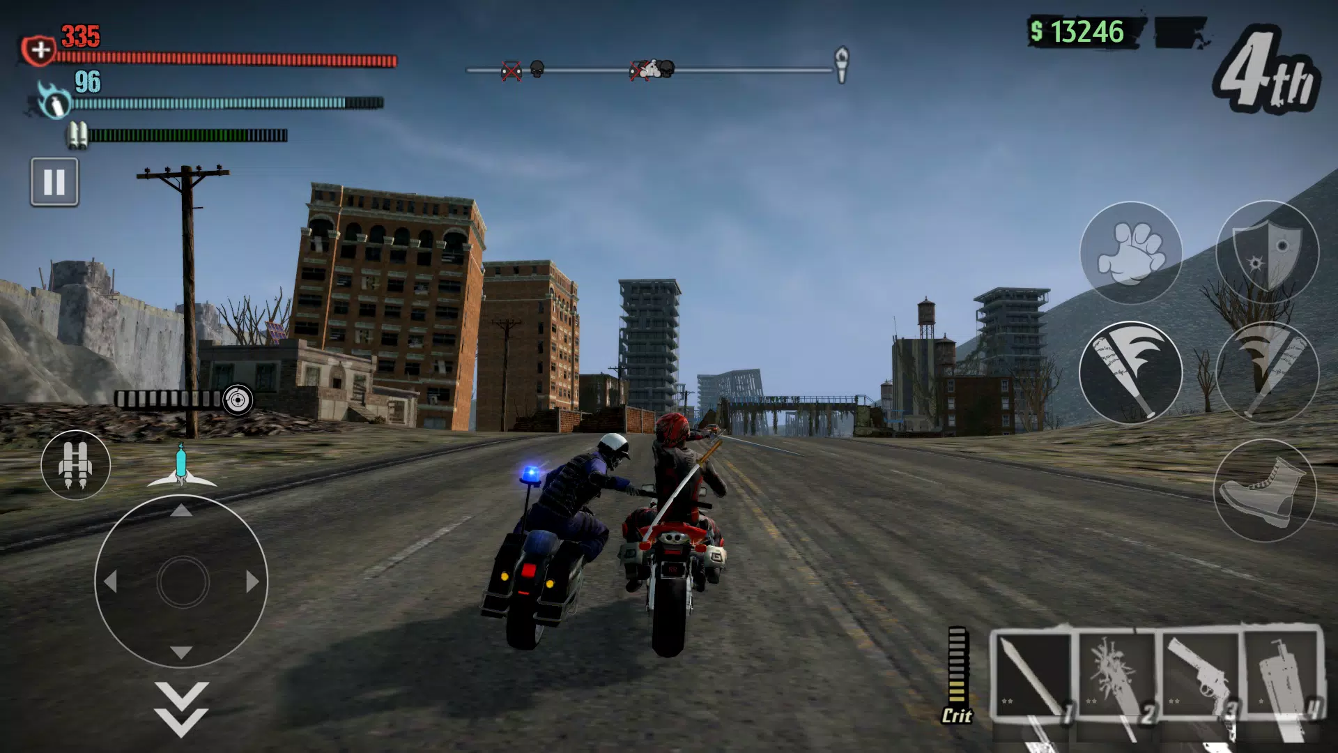 Road Redemption Mobile Captura de tela 1