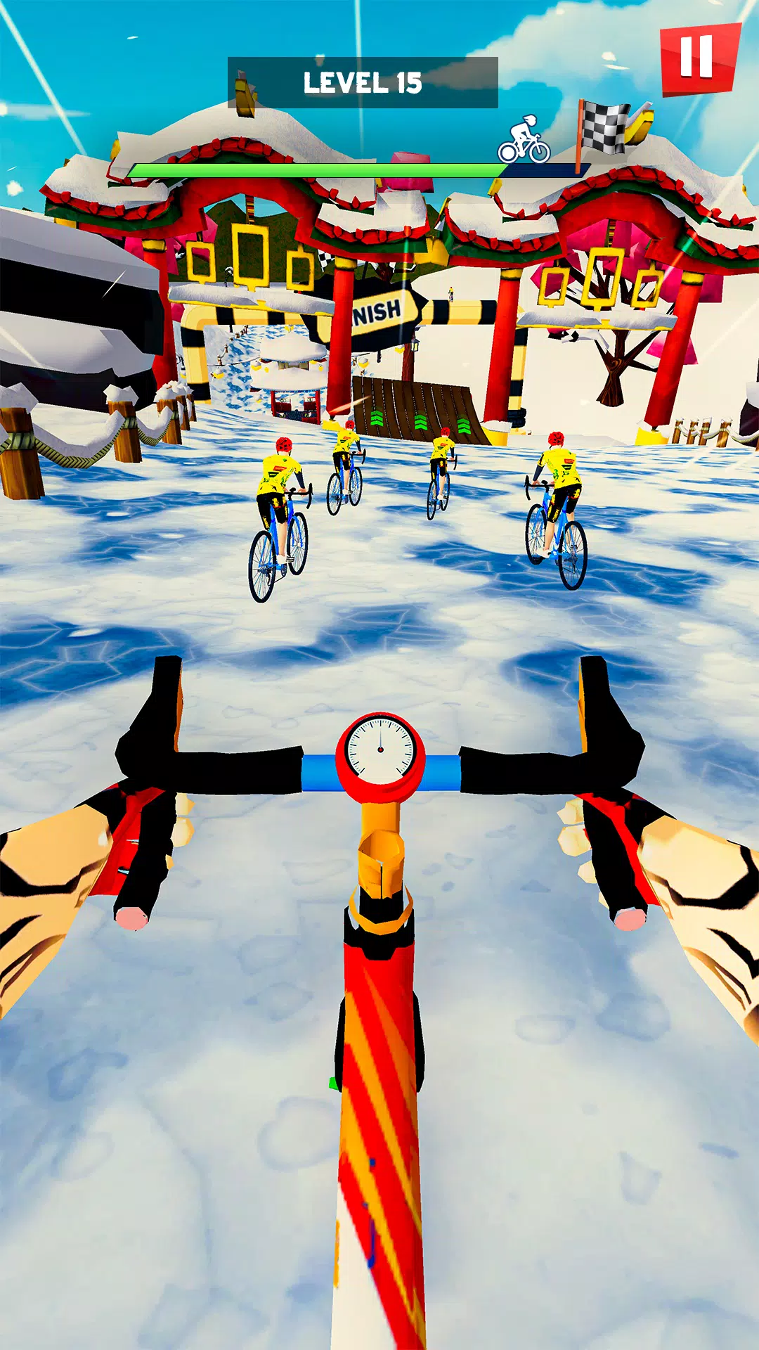 Bmx Racing: Offroad Cycle Game Schermafbeelding 1