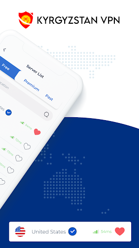 VPN Kyrgyzstan - Get KGZ IP Capture d'écran 3